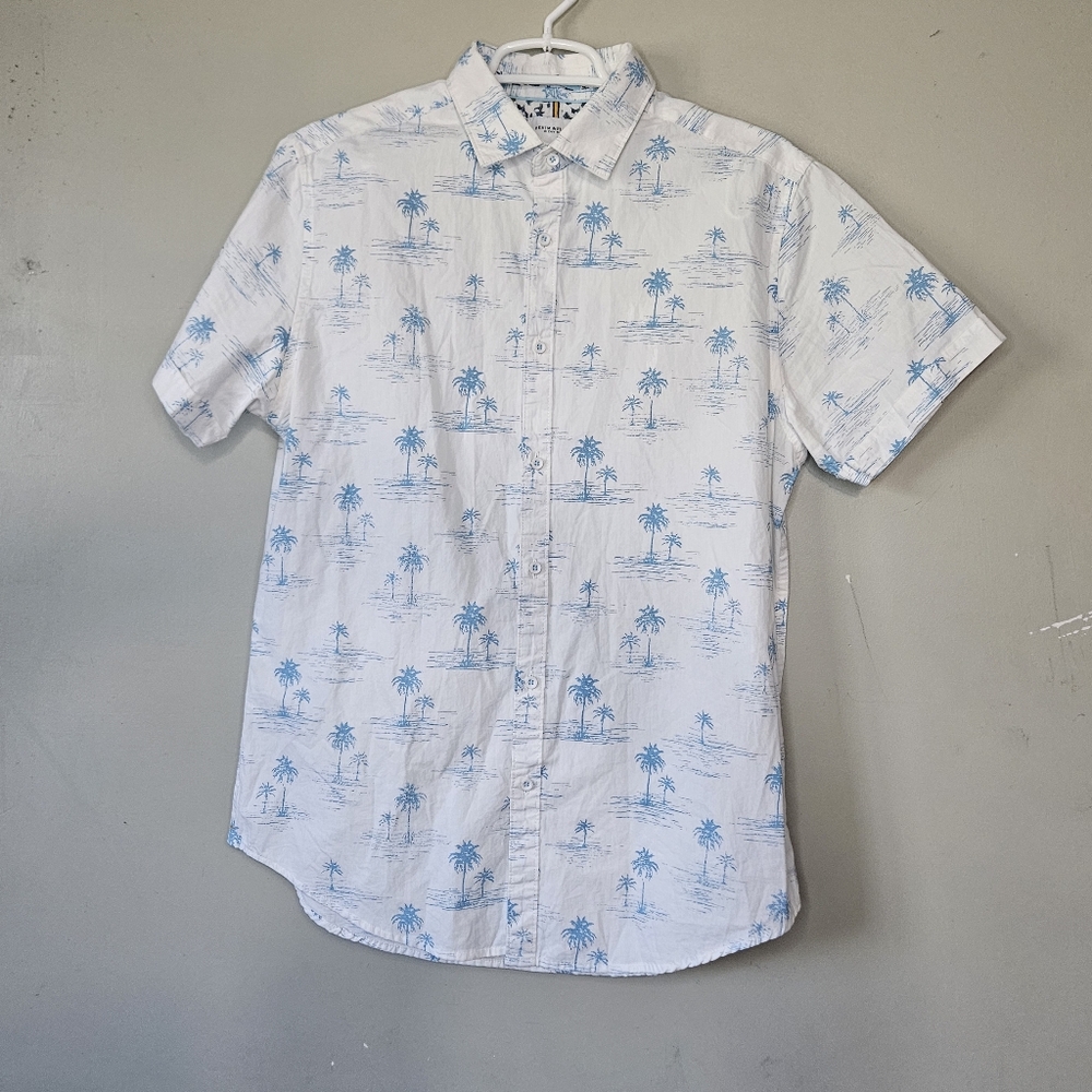 💛💙Denim‎ & Flower Ricky Singh Shirt Size M 100% Cotton 💙🤎